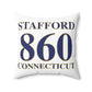 Stafford 860 Connecticut Spun Polyester Square Pillow