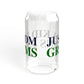 Just a kid from Greens Farms Sipper Glass, 16oz