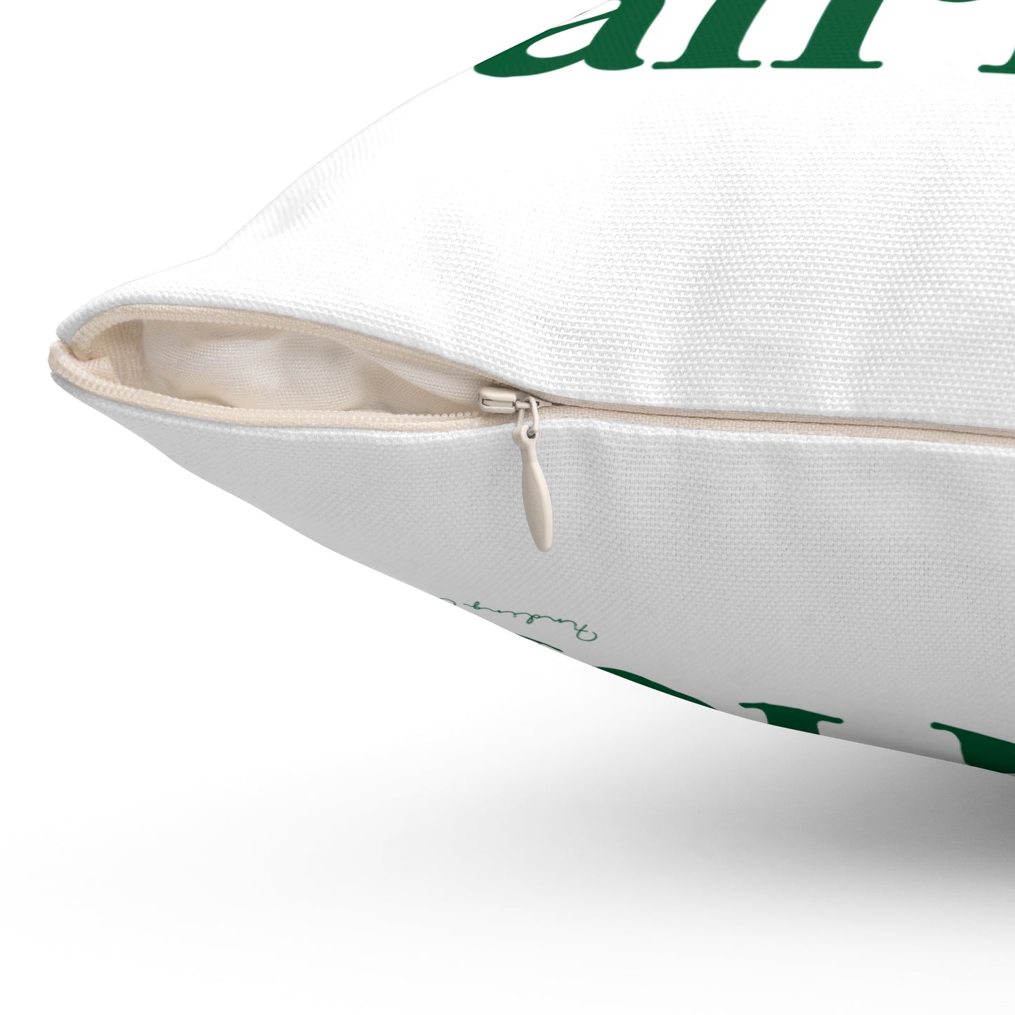 I Clover Fairfield Spun Polyester Square Pillow