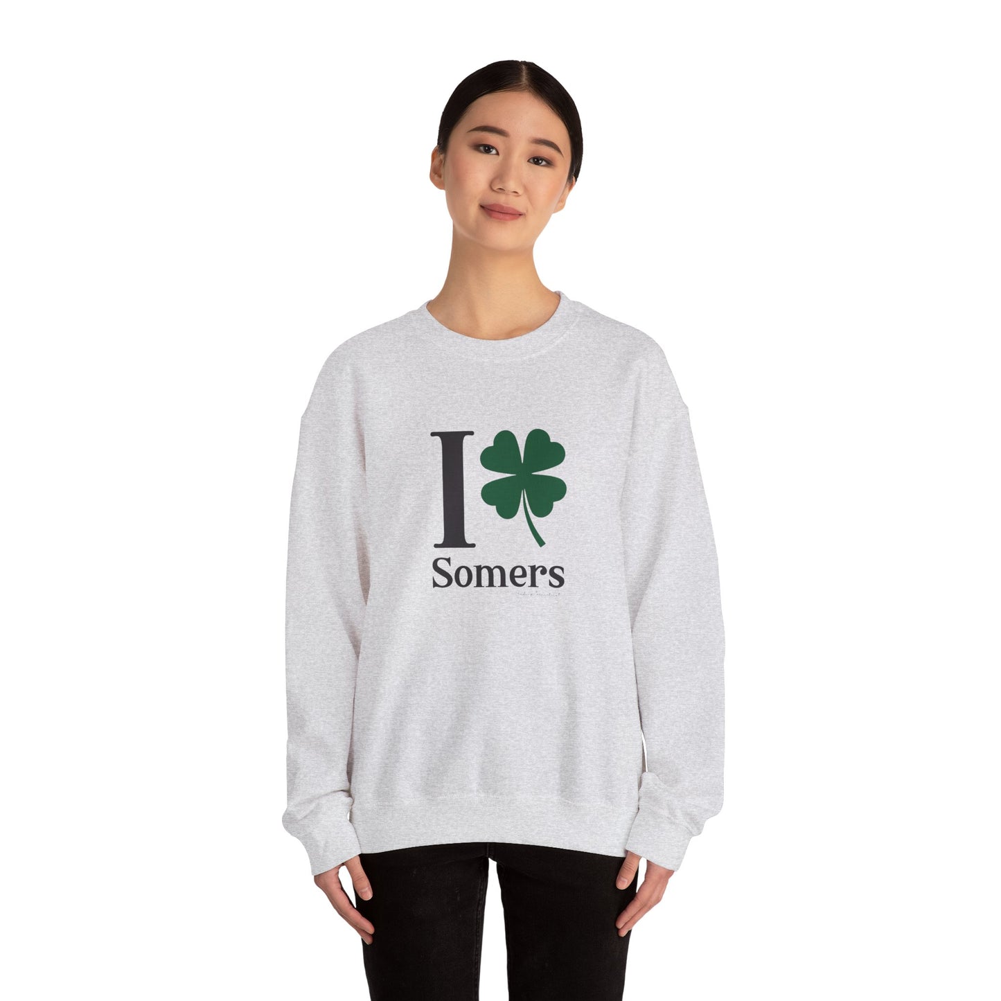 I Clover Somers Unisex Heavy Blend™ Crewneck Sweatshirt