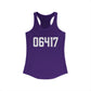 06417 Deep River CT Zip Code Women's Ideal Racerback Tank Top