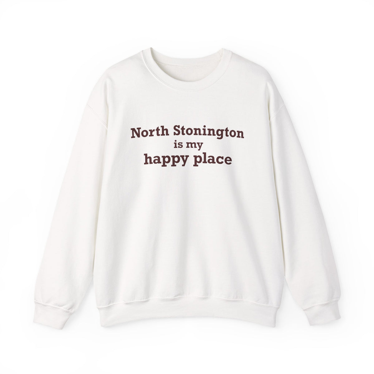 North Stonington is My Happy Place Unisex Heavy Blend™ Crewneck Sweatshirt