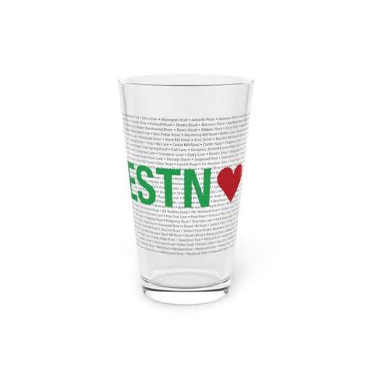 Easton Love Pint Glass, 16oz