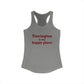Torrington is My Happy Place Women's Ideal Racerback Tank Top