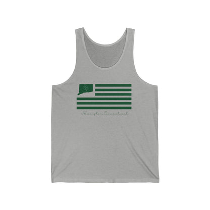 Newington Connecticut St Patrick’s Day Flag Unisex Jersey Tank Top