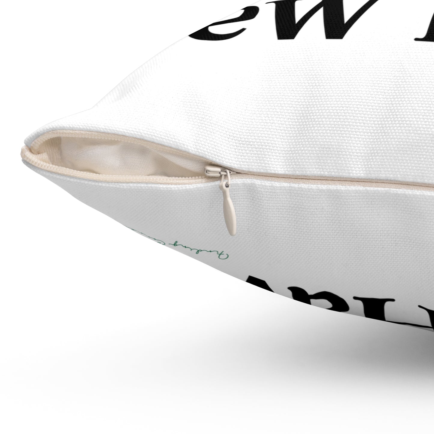 I Clover New Haven Spun Polyester Square Pillow