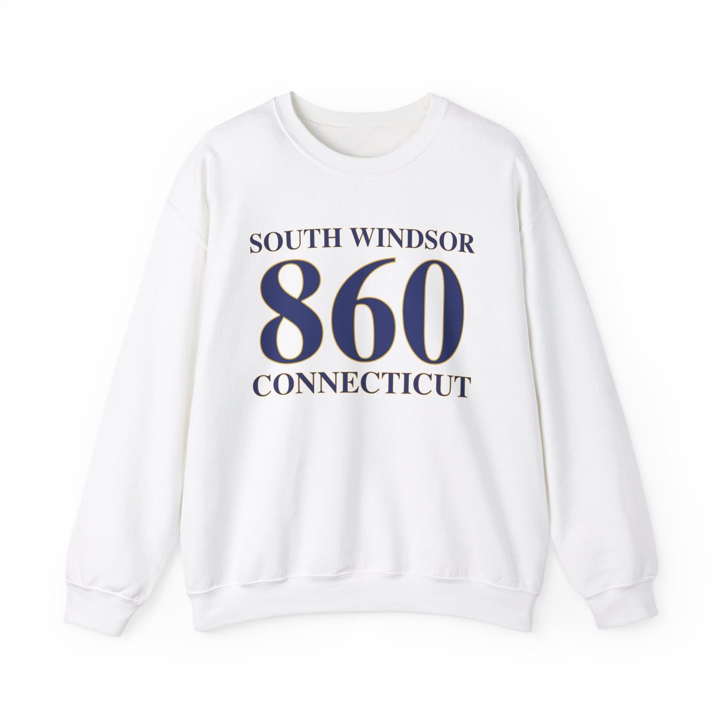 South Windsor 860 Connecticut Unisex Heavy Blend™ Crewneck Sweatshirt