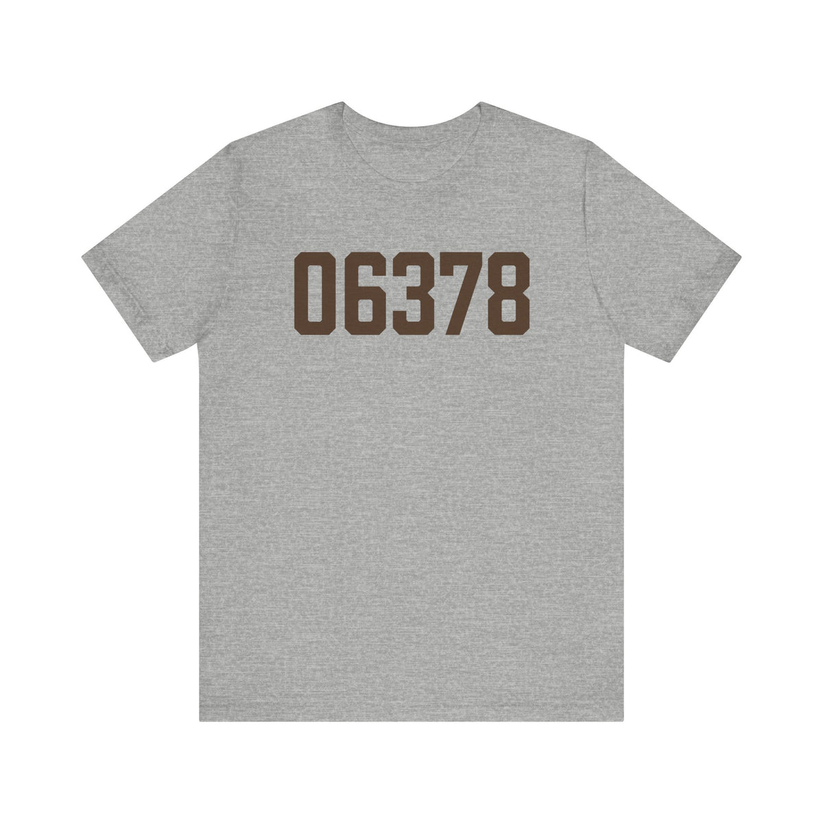 06378 Sprague Connecticut Zip Code Unisex Jersey Short Sleeve T-Shirt