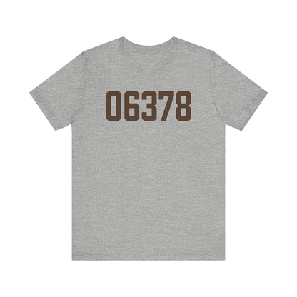 06378 Sprague Connecticut Zip Code Unisex Jersey Short Sleeve T-Shirt