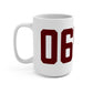 06473 North Haven Connecticut Zip Code Mug 15oz