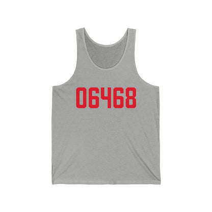 06468 Monroe Connecticut Zip Code Unisex Jersey Tank Top