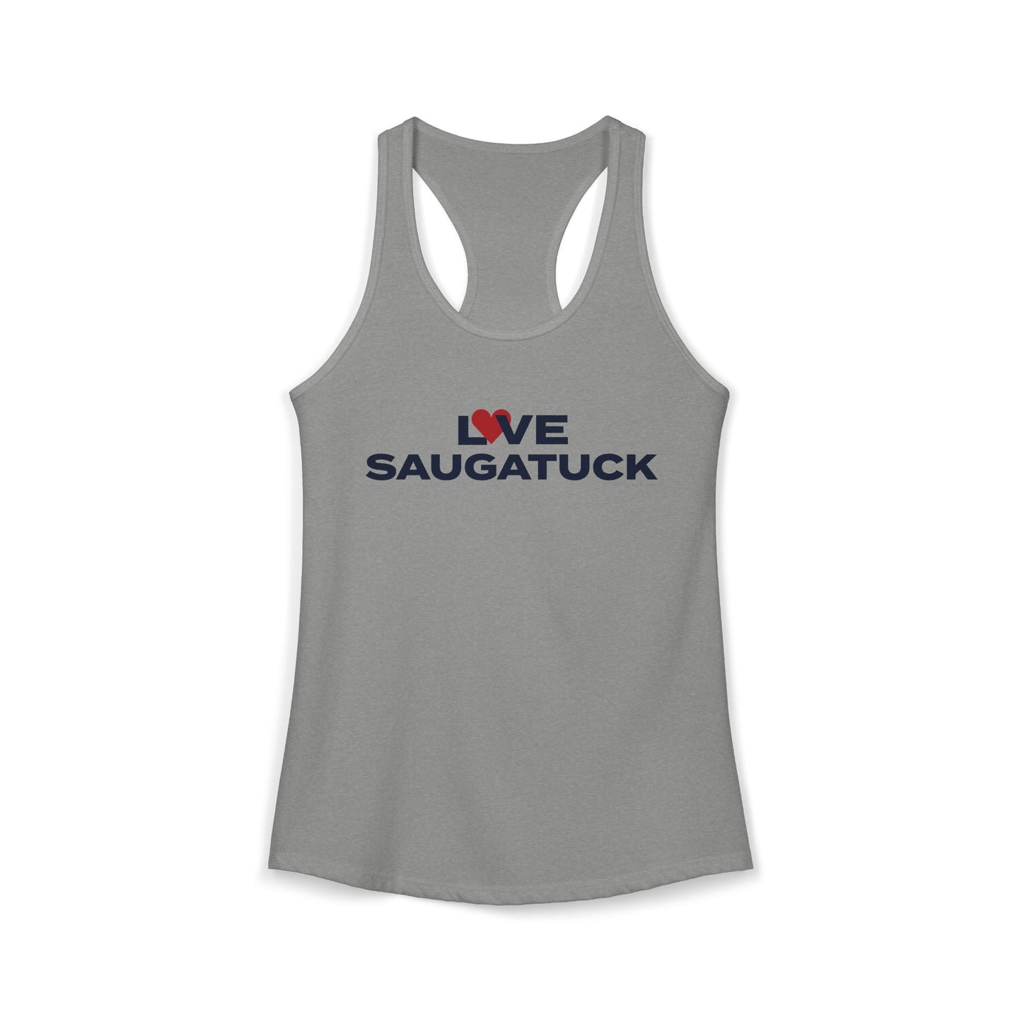 Love Saugatuck Women's Ideal Racerback Tank Top
