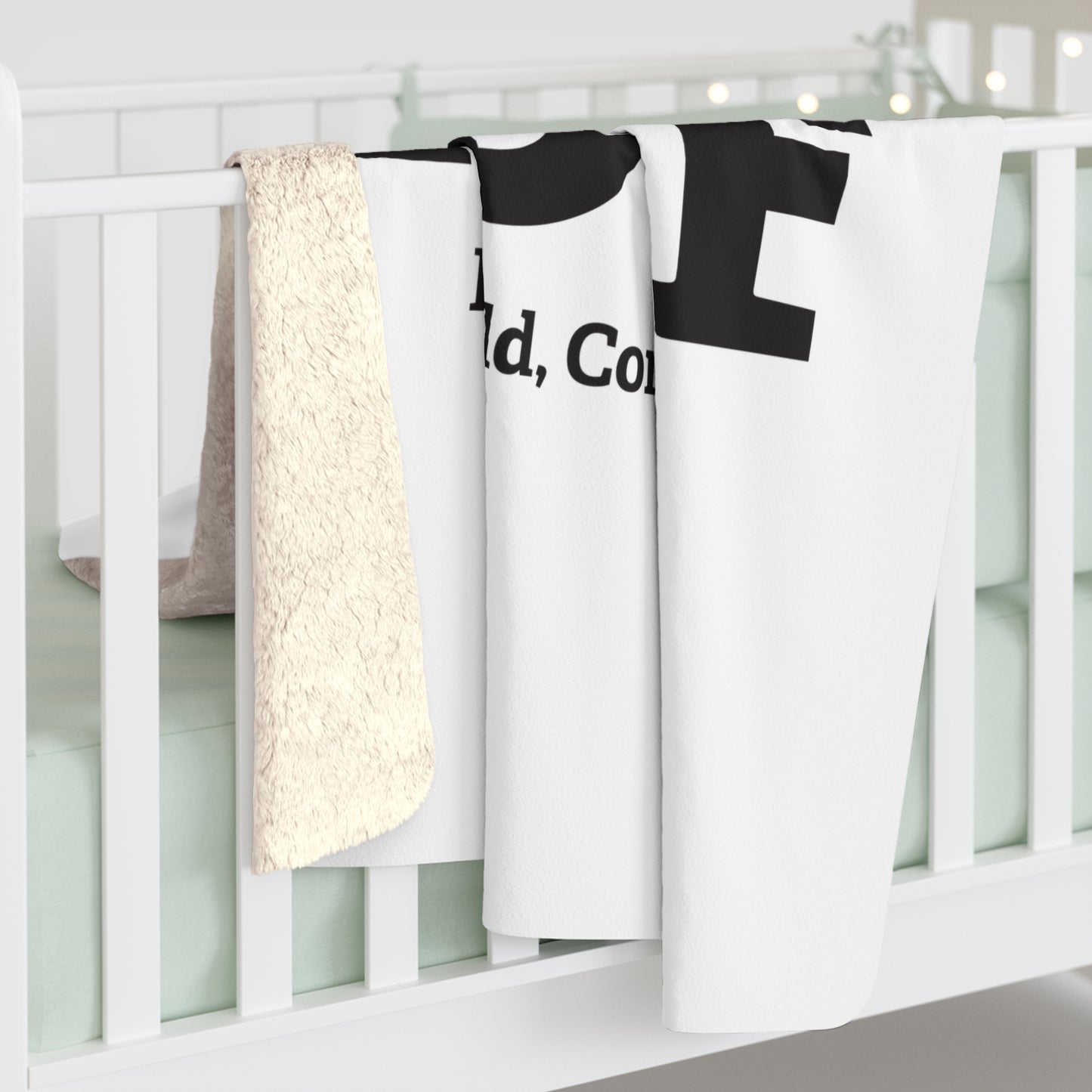 I Heart RDGF Sherpa Fleece Blanket