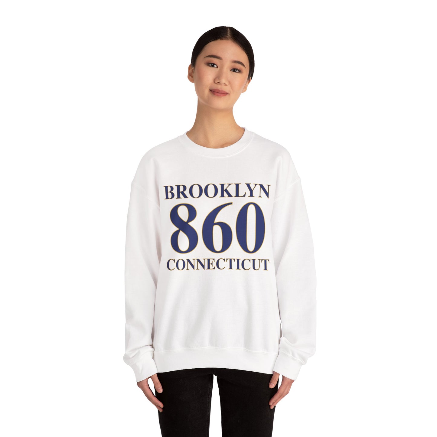 Brooklyn 860 Connecticut Unisex Heavy Blend™ Crewneck Sweatshirt