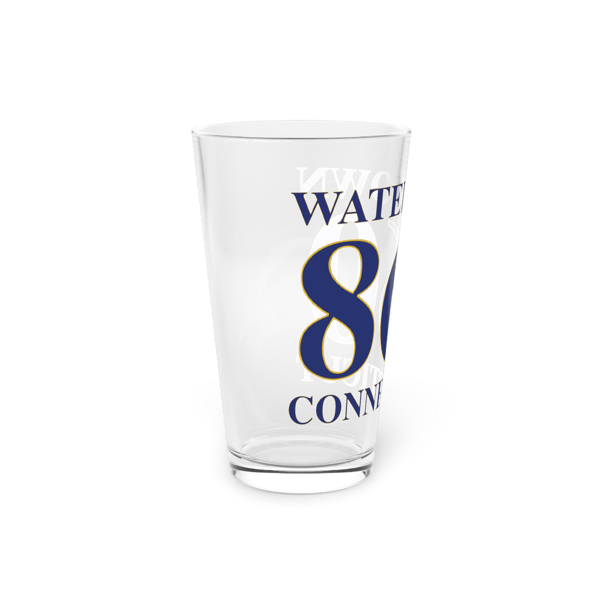 Watertown 860 Connecticut Pint Glass, 16oz