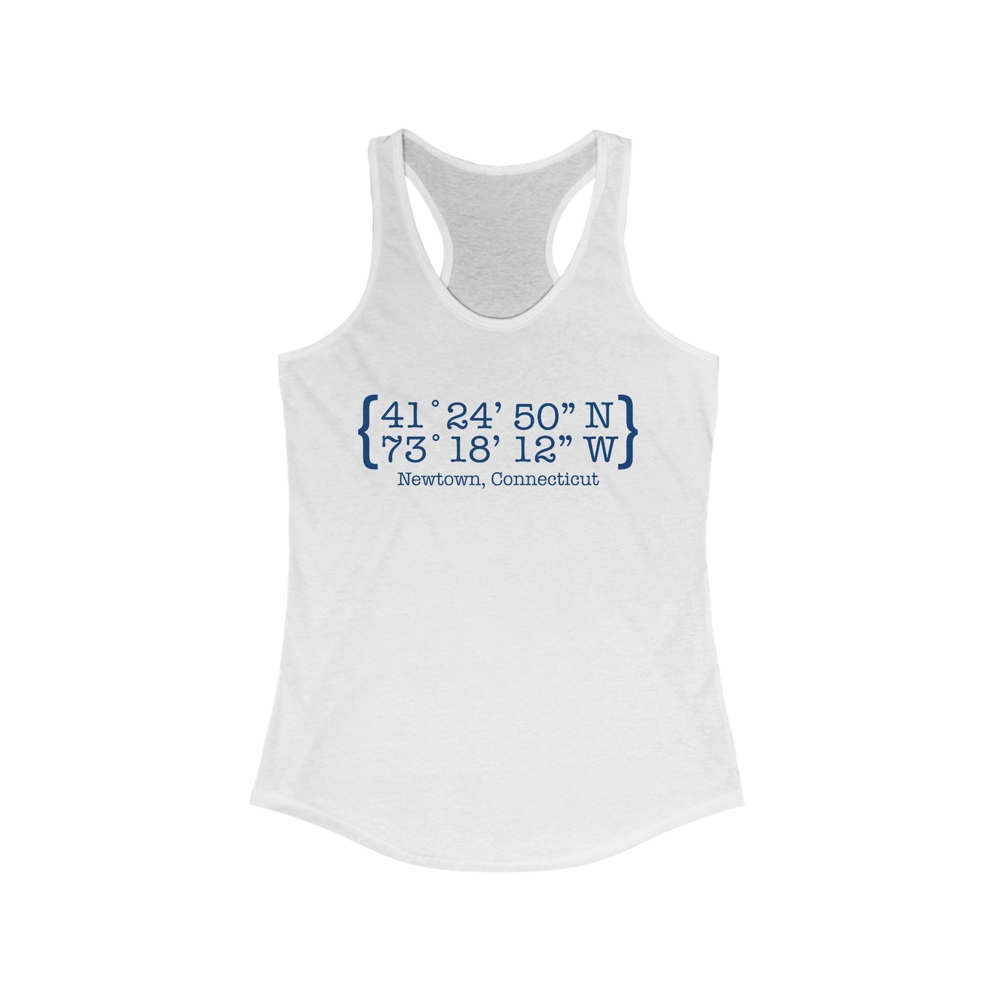 Newtown Coordinates Women's Ideal Racerback Tank Top