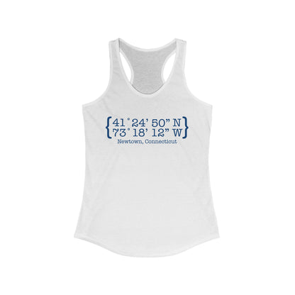 Newtown Coordinates Women's Ideal Racerback Tank Top