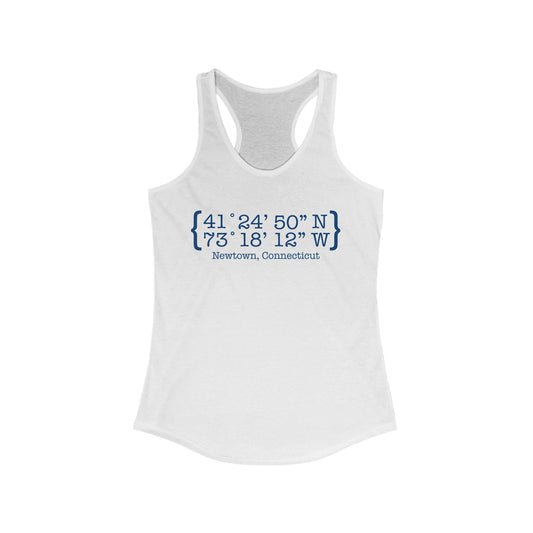 Newtown Coordinates Women's Ideal Racerback Tank Top