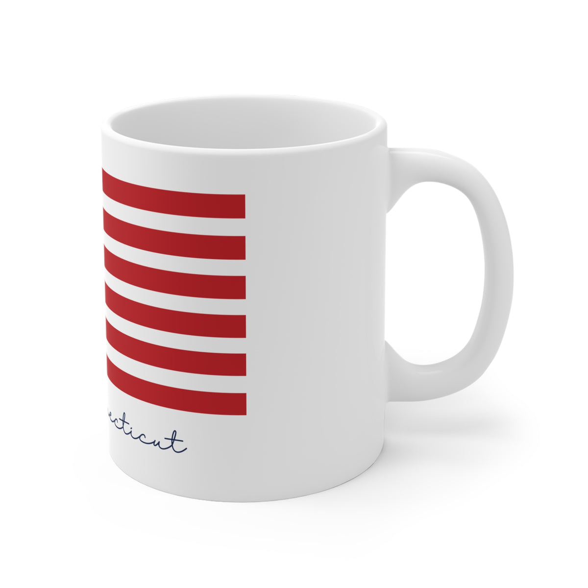 Morris Connecticut Flag Mug 11oz