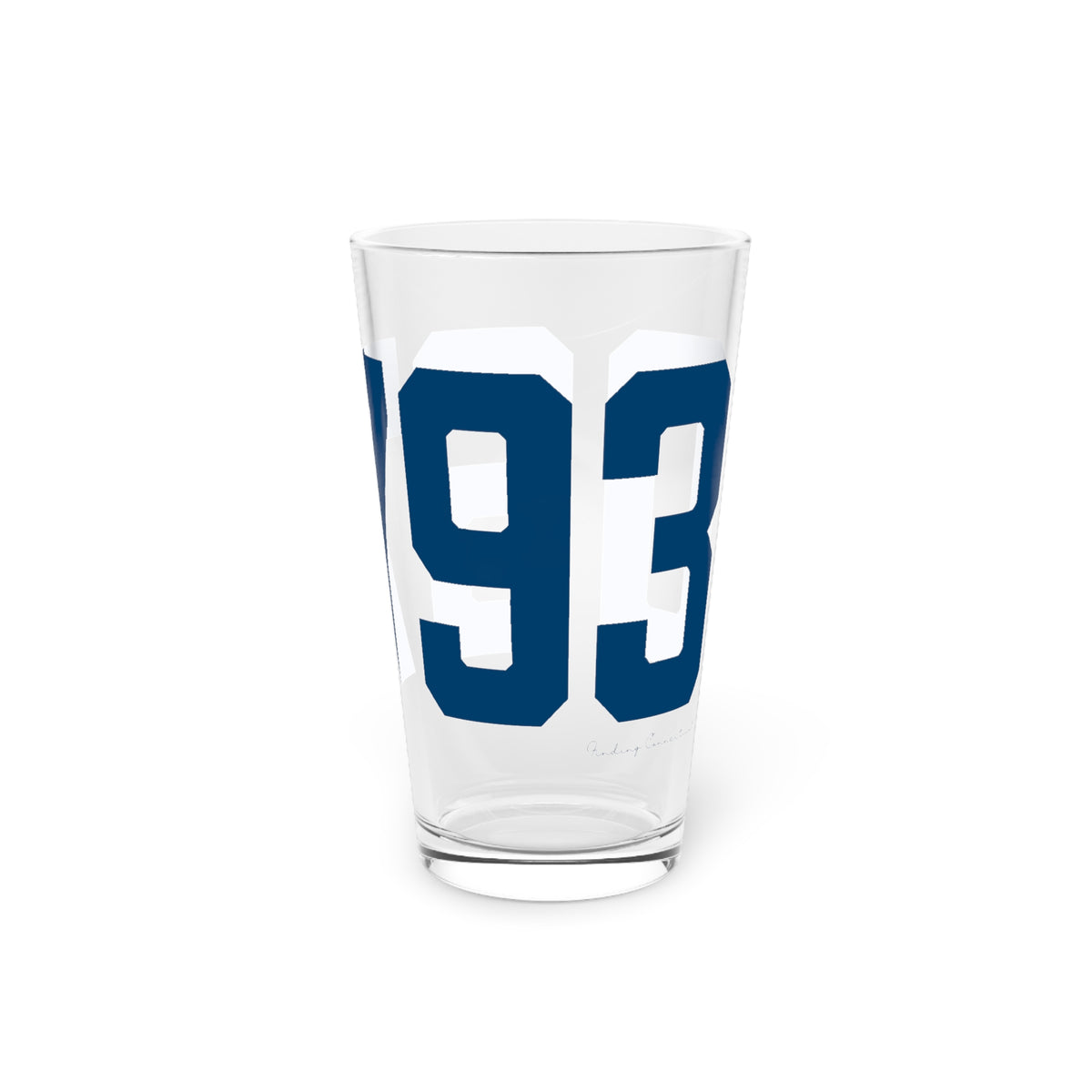 06793 Washington Connecticut Zip Code Pint Glass, 16oz