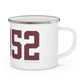 06052 New Britain Connecticut Zip Code Enamel Camping Mug