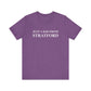 Just a kid from Stratford Unisex Jersey Short Sleeve Tee