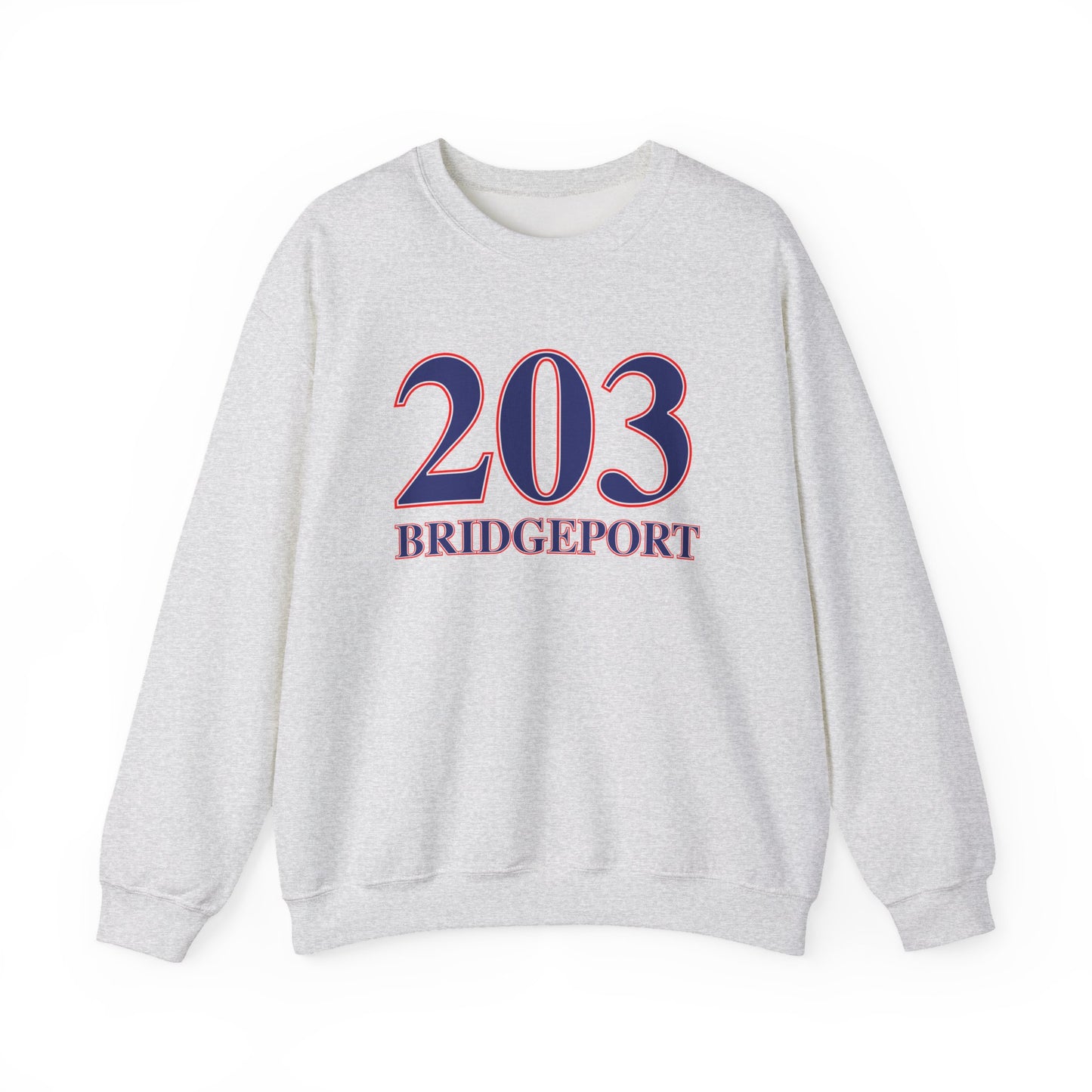 203 Bridgeport Red, White & Blue Unisex Heavy Blend™ Crewneck Sweatshirt