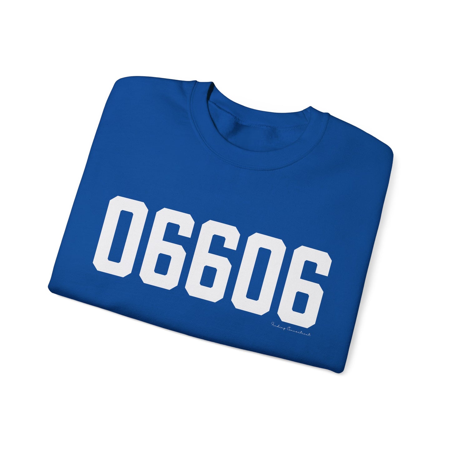 06606 Bridgeport CT Zip Code Unisex Heavy Blend™ Crewneck Sweatshirt
