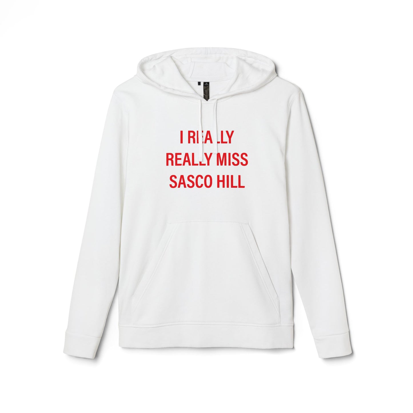 I Really Really Miss Sasco Hill adidas Unisex Fleece Hoodie
