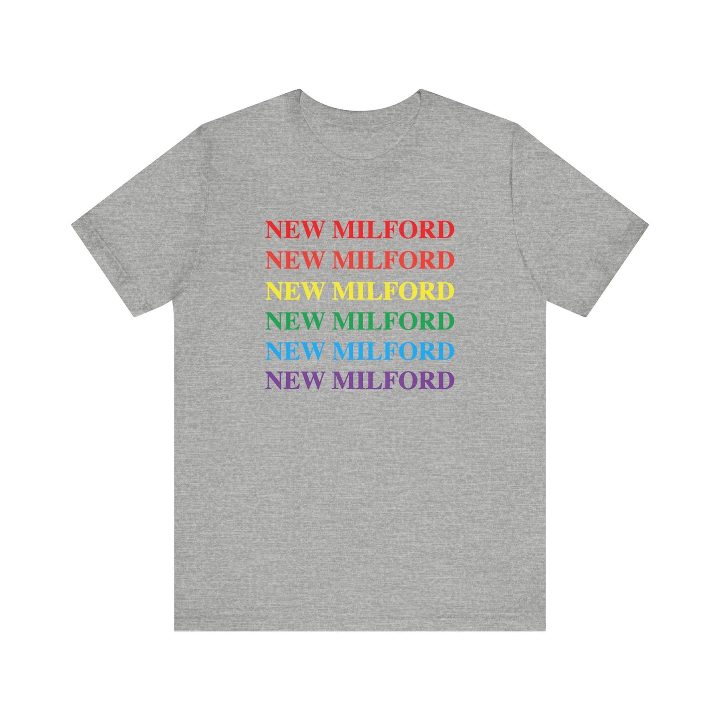 New Milford Pride Unisex Jersey Short Sleeve Tee