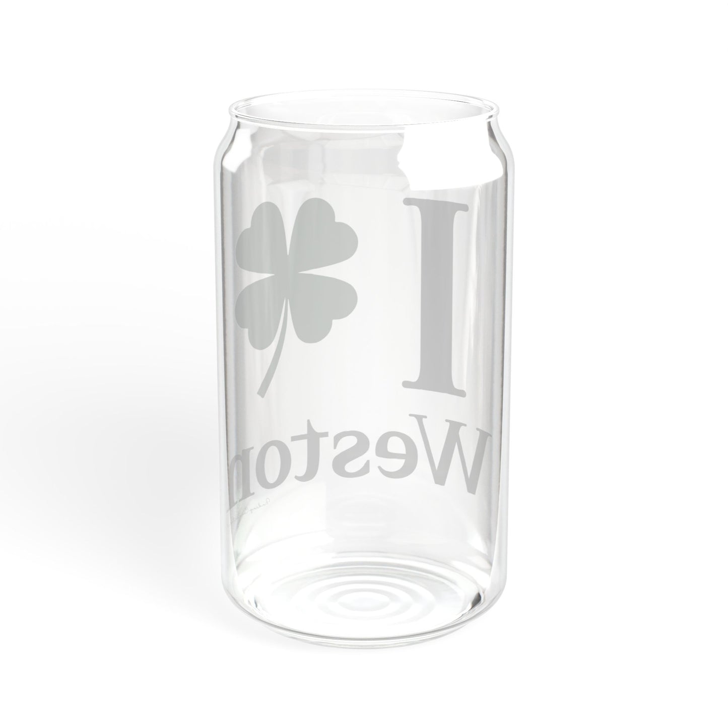 I Clover Weston Sipper Glass, 16oz