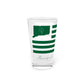 Mansfield Connecticut St. Patrick’s Day Flag Pint Glass, 16oz