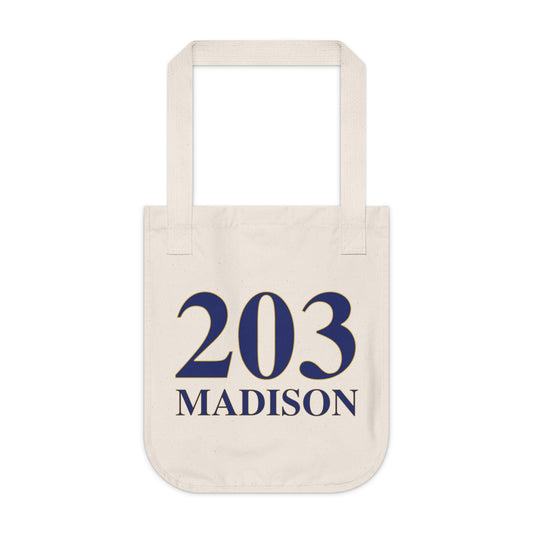 203 Madison Organic Canvas Tote Bag