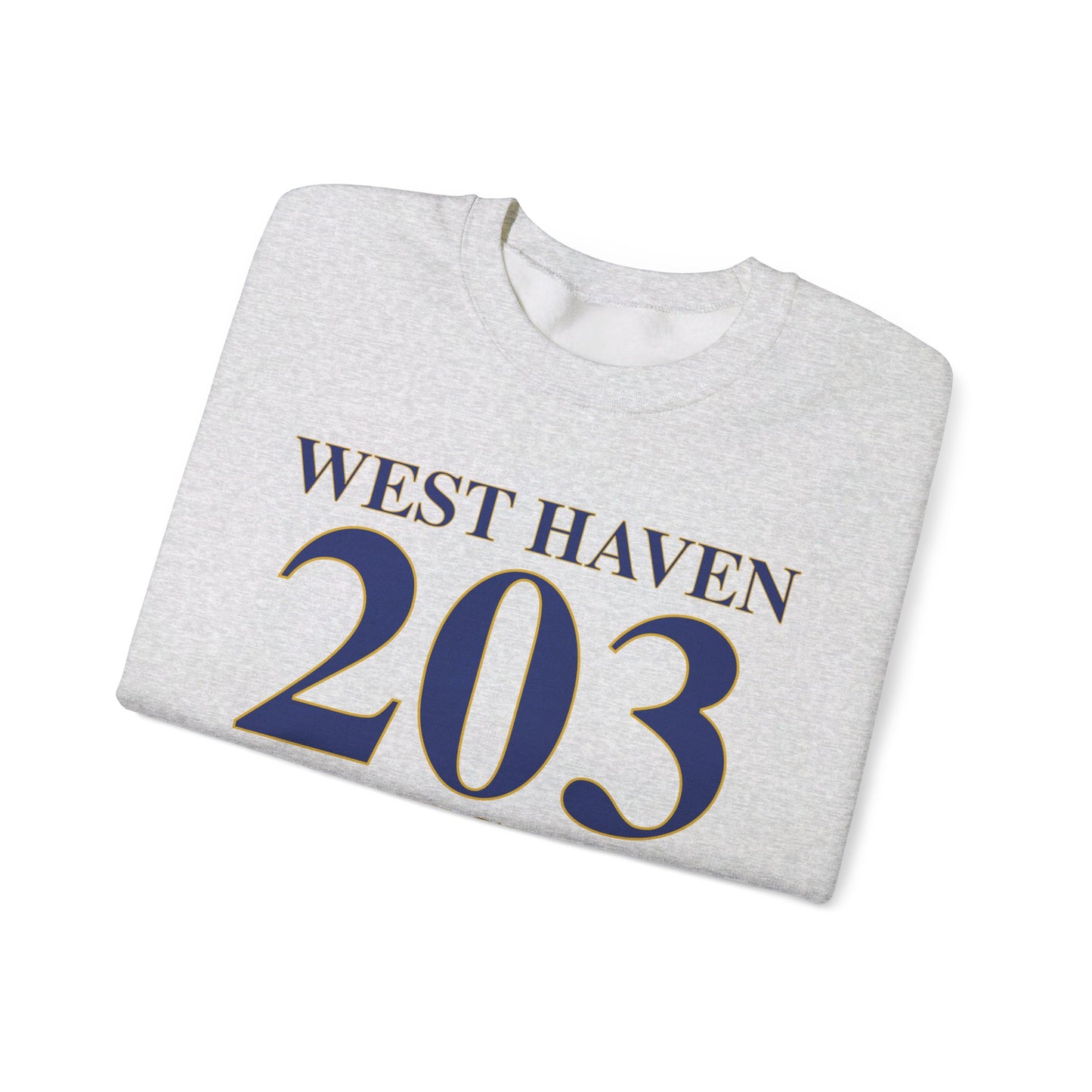 West Haven 203 Connecticut Unisex Heavy Blend™ Crewneck Sweatshirt