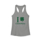 I Clover Canterbury Women's Ideal Racerback Tank Top
