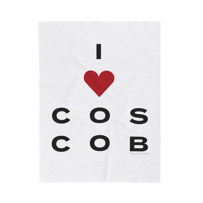 Cos Cob Vision Velveteen Plush Blanket