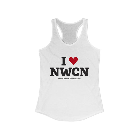 I Heart NWCN Women's Ideal Racerback Tank Top