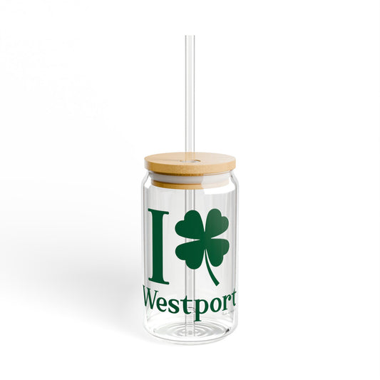 I Clover Westport Sipper Glass, 16oz