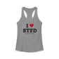 I Heart STFD Women's Ideal Racerback Tank Top