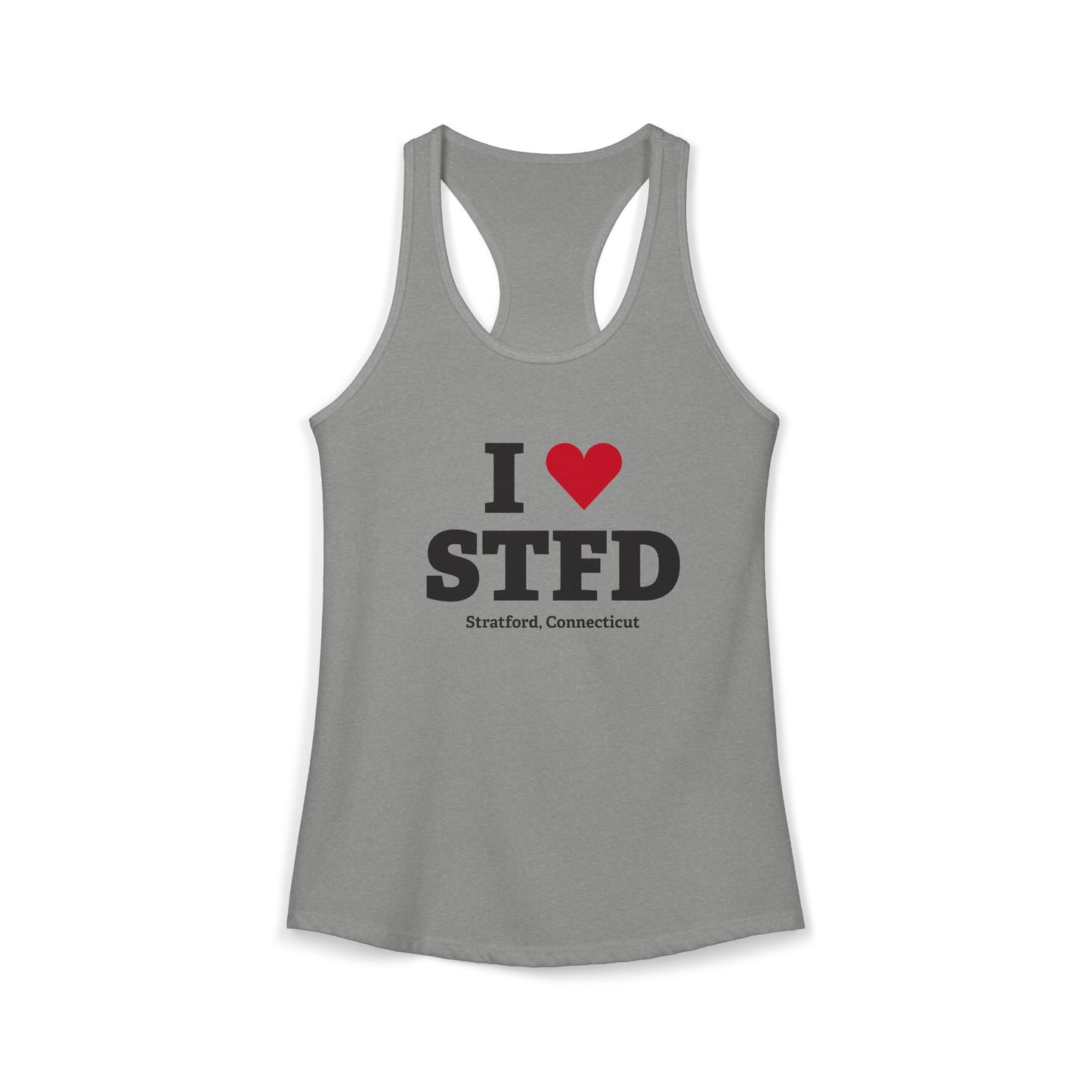 I Heart STFD Women's Ideal Racerback Tank Top