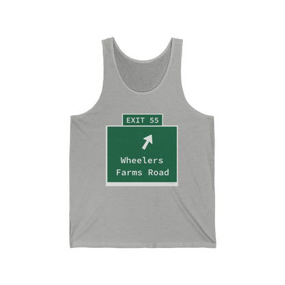 Vintage WCP Exit 55 Sign Unisex Jersey Tank Top