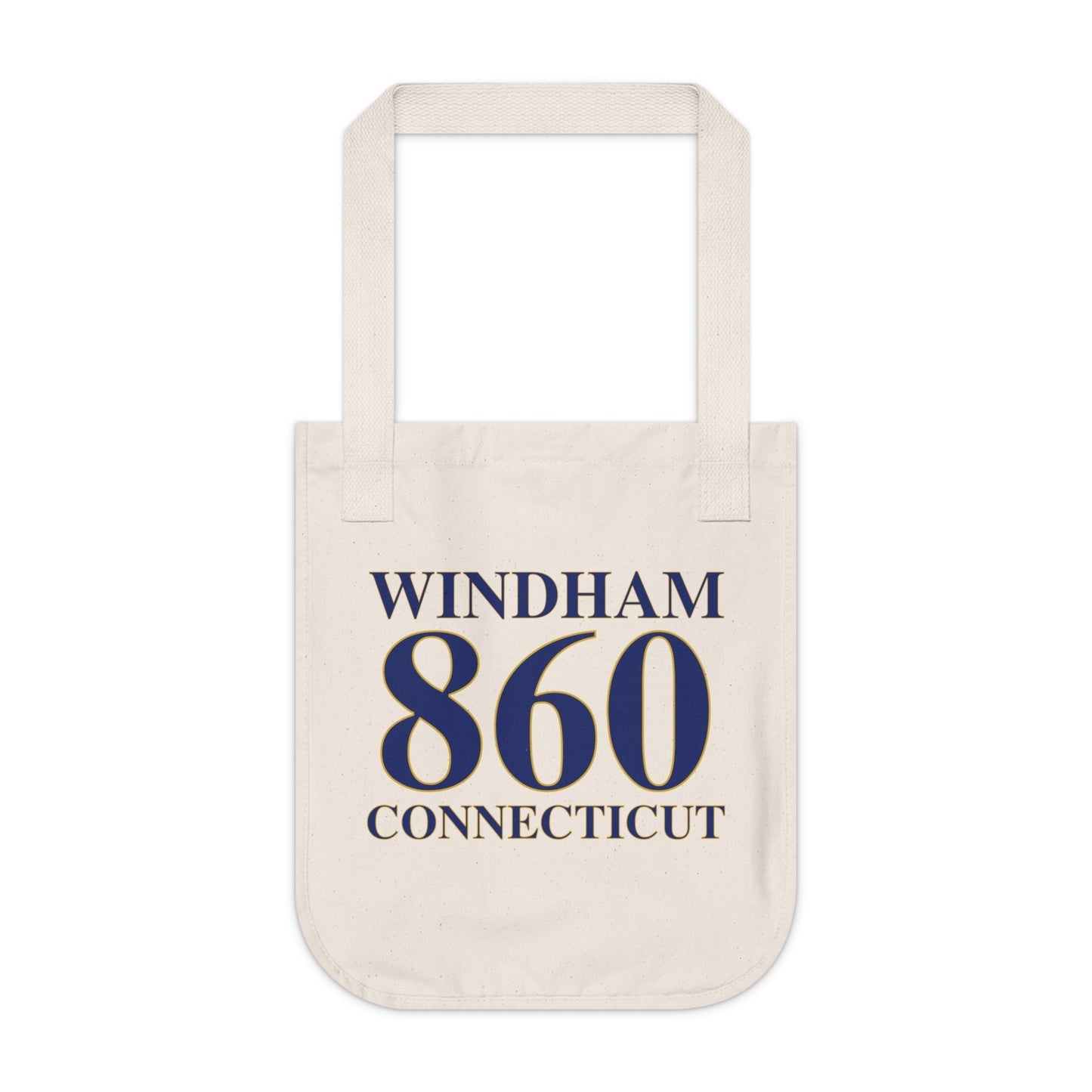 Windham 860 Connecticut  Organic Canvas Tote Bag