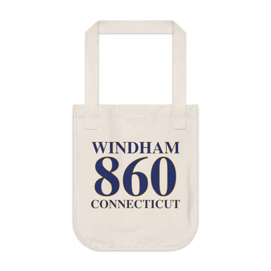 Windham 860 Connecticut  Organic Canvas Tote Bag