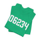 06234 Brooklyn CT Zip Code Unisex Jersey Short Sleeve T-Shirt