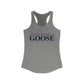 Just a kid listening to Goose - Blue & Purple Women's Ideal Racerback Tank Top