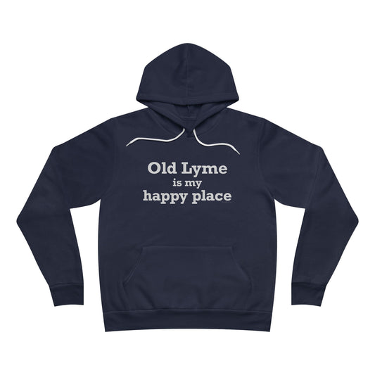 Old Lyme is My Happy Place Unisex Sponge Fleece Pullover Hoodie