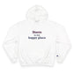 Storrs Is My Happy Place Champion Hoodie