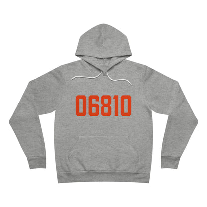 06810 Danbury Connecticut Zip Code Unisex Sponge Fleece Pullover Hoodie Sweatshirt