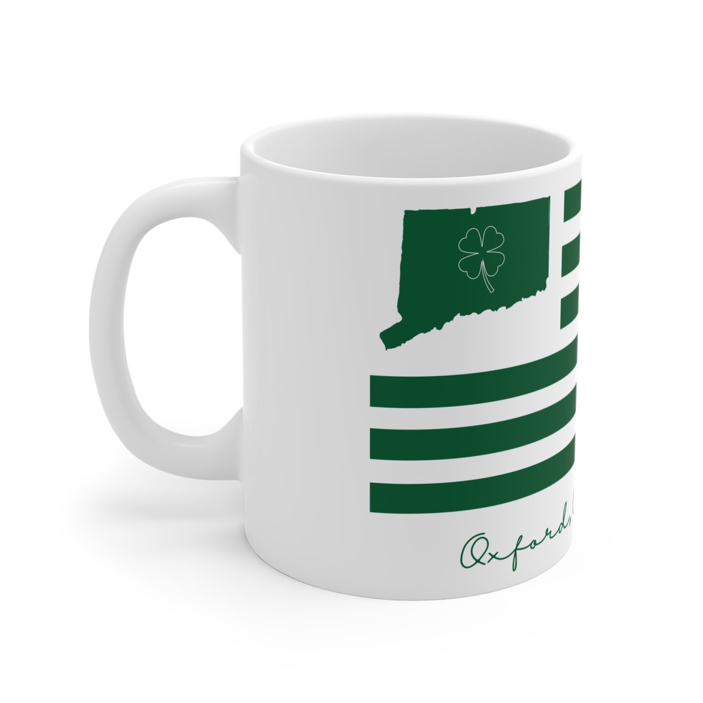 Oxford Connecticut St. Patrick’s Day Flag Mug 11oz