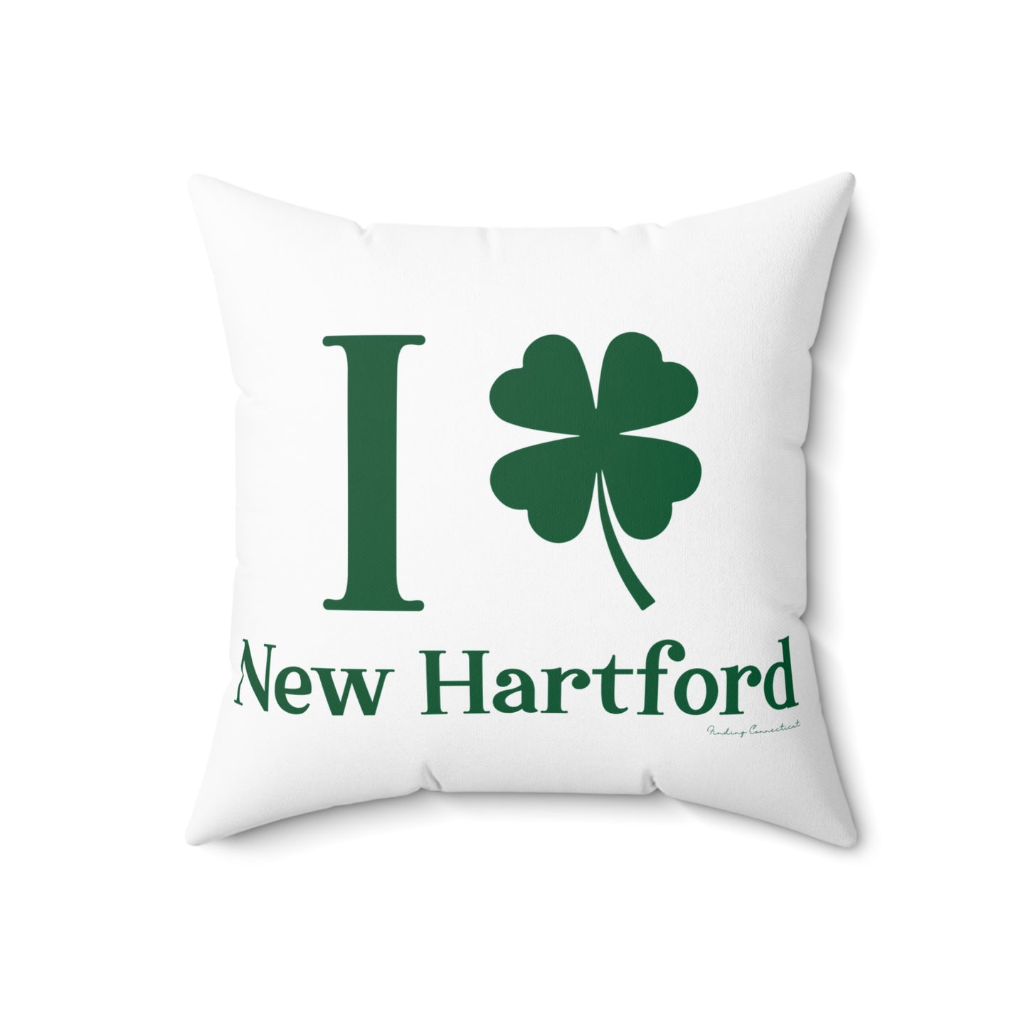 I Clover New Hartford Spun Polyester Square Pillow